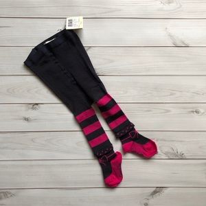 NWT Eliana et Lena (Paris) Indigo Fuchsia Tights